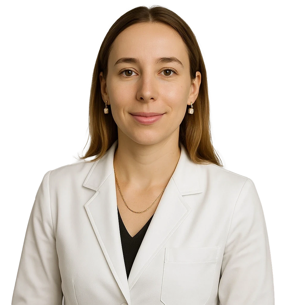 A named expert portrait