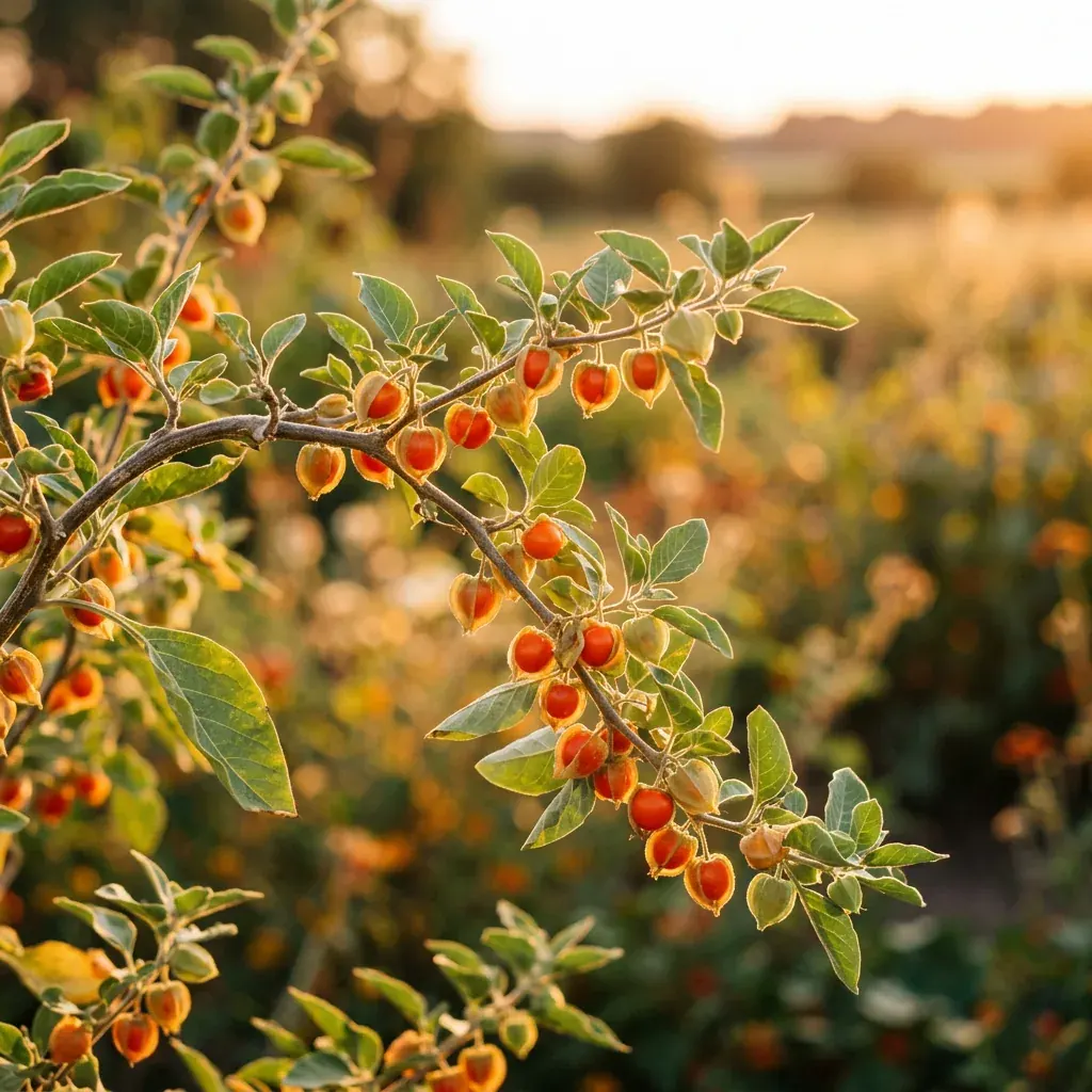 Ashwagandha, one of the seller’s ingredient photographs