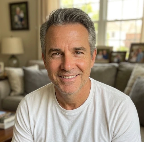 Jellyblue lifestyle image: a man at home
