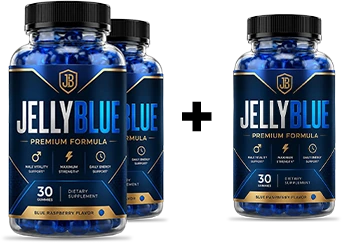 Two bottles of Jellyblue