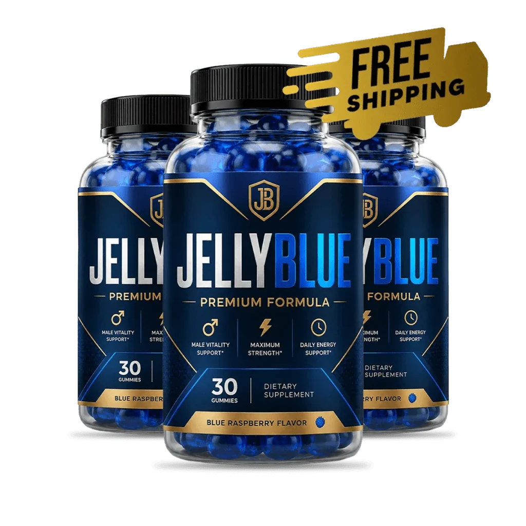 Three bottles with a free-shipping flag